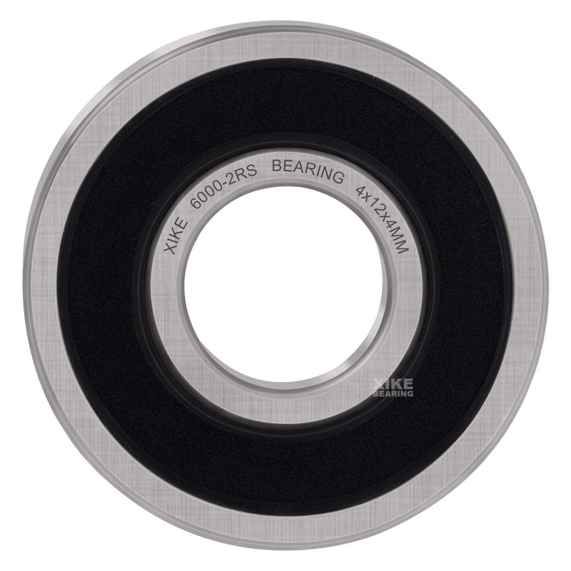 XiKe 10 Pcs 6000-2RS Double Rubber Seal Bearings 10x26x8mm, Pre-Lubricated and Stable Performance and Cost Effective, Deep Groove Ball Bearings. - Image 4